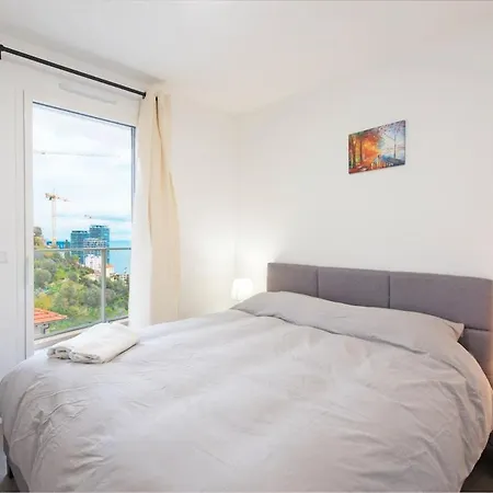 Exceptional 2 Bed Near Monaco With Large Terrace, Sea View, Parking Beausoleil
